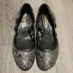Cole Haan Snake Print Flats